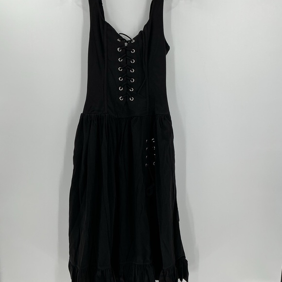 Forest ink Dollhouse Midi Dress new large - Picture 6 of 14